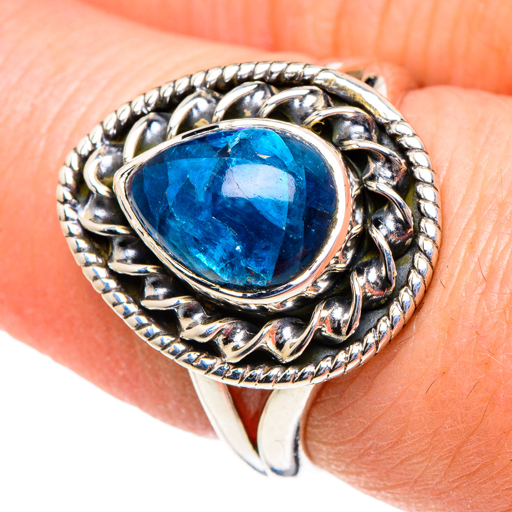 Apatite Rings handcrafted by Ana Silver Co - RING94985