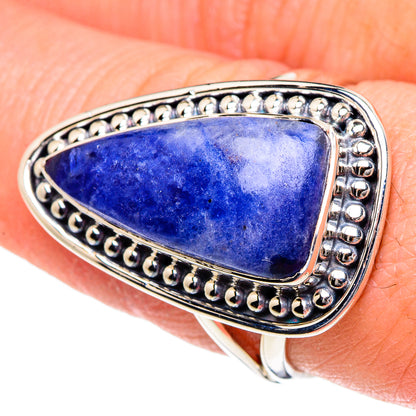 Sodalite Rings handcrafted by Ana Silver Co - RING95009