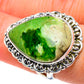 Australian Green Opal Rings handcrafted by Ana Silver Co - RING95034