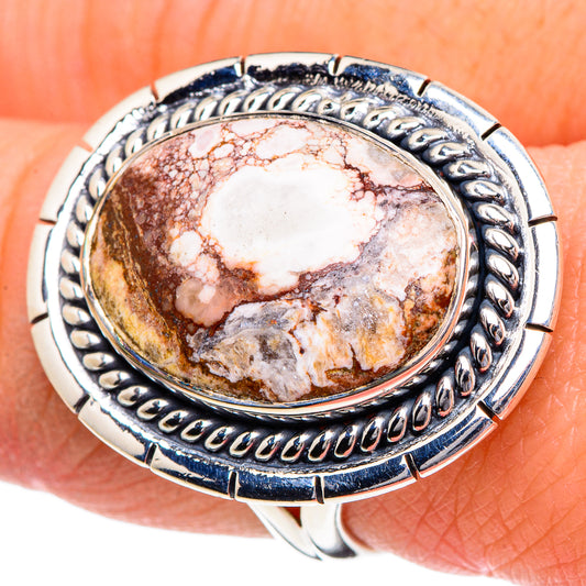 Wild Horse Jasper Rings handcrafted by Ana Silver Co - RING95043