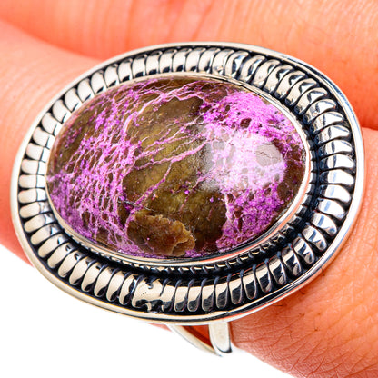 Stichtite Rings handcrafted by Ana Silver Co - RING95056
