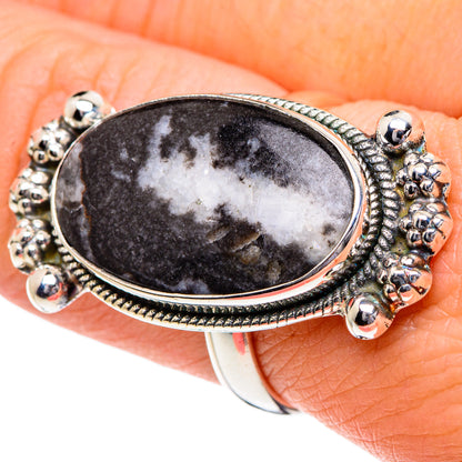 Pinolith Jasper Rings handcrafted by Ana Silver Co - RING95062