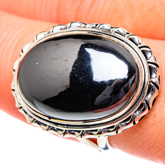 Hematite Rings handcrafted by Ana Silver Co - RING95066