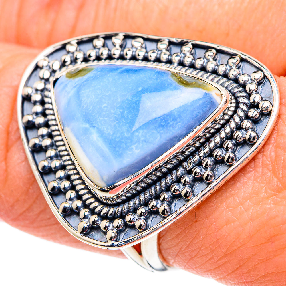 Owyhee Opal Rings handcrafted by Ana Silver Co - RING95071