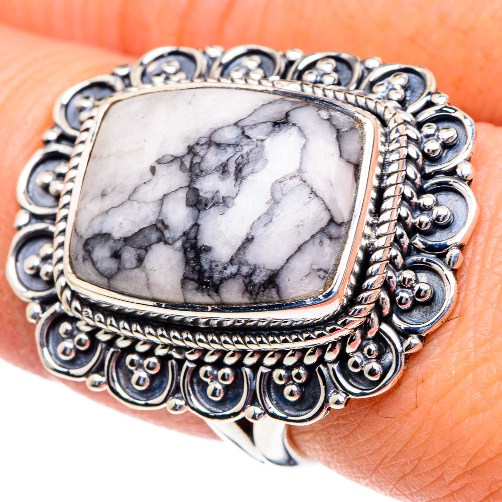 Pinolith Jasper Rings handcrafted by Ana Silver Co - RING95157