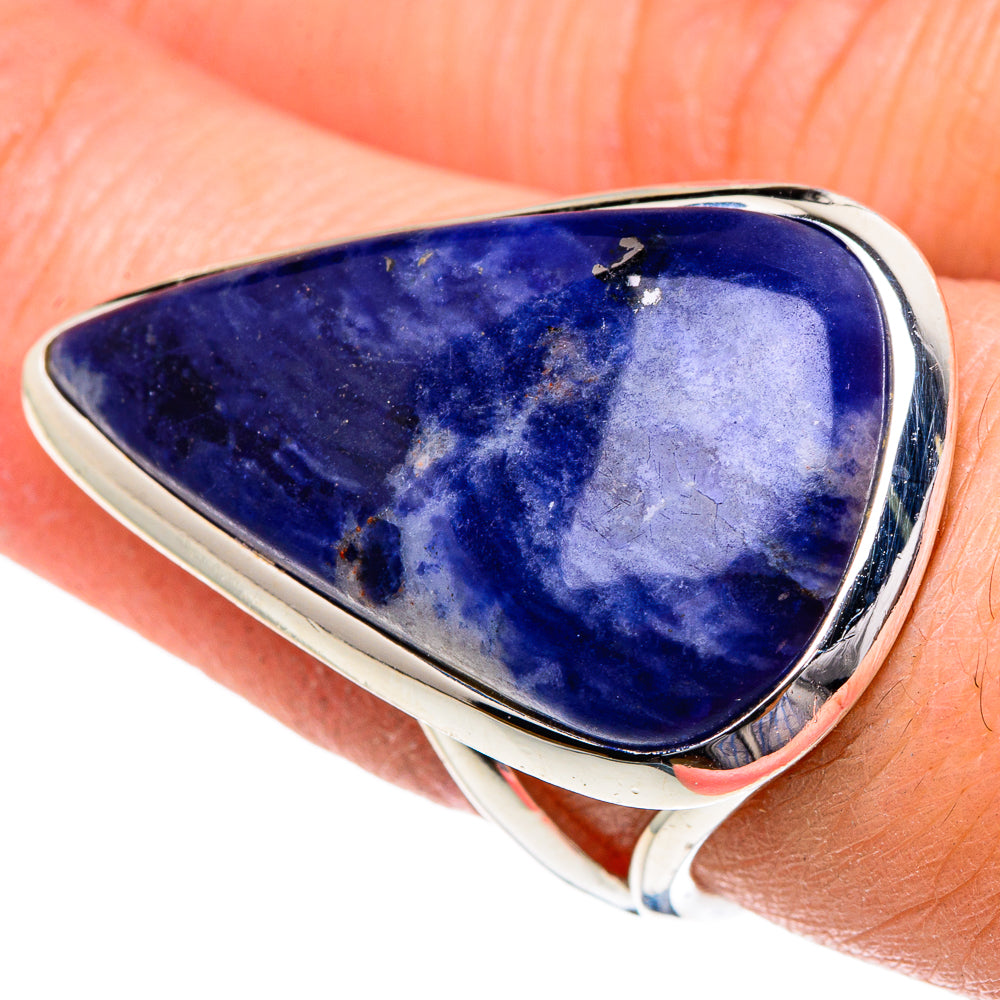 Sodalite Rings handcrafted by Ana Silver Co - RING95166