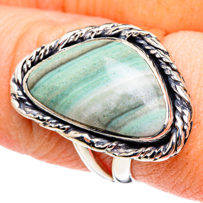 Ocean Jasper Rings handcrafted by Ana Silver Co - RING95189