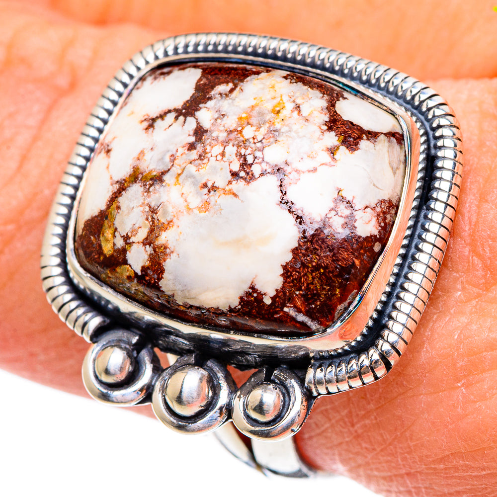 Wild Horse Jasper Rings handcrafted by Ana Silver Co - RING95191
