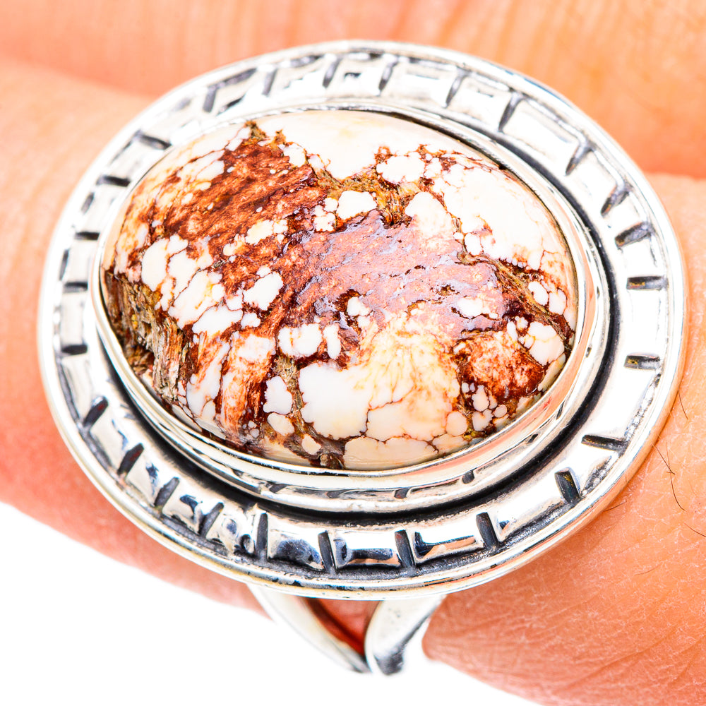 Wild Horse Jasper Rings handcrafted by Ana Silver Co - RING95192