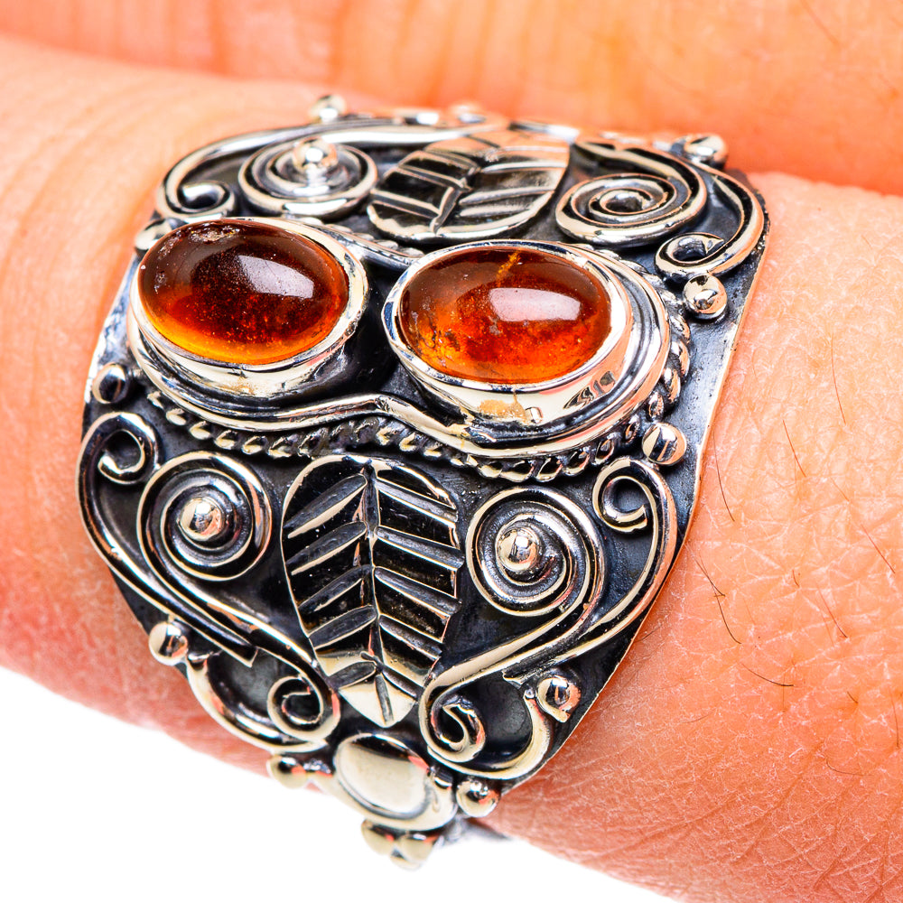 Carnelian Rings handcrafted by Ana Silver Co - RING95193
