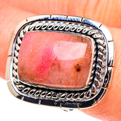Thulite Rings handcrafted by Ana Silver Co - RING95196