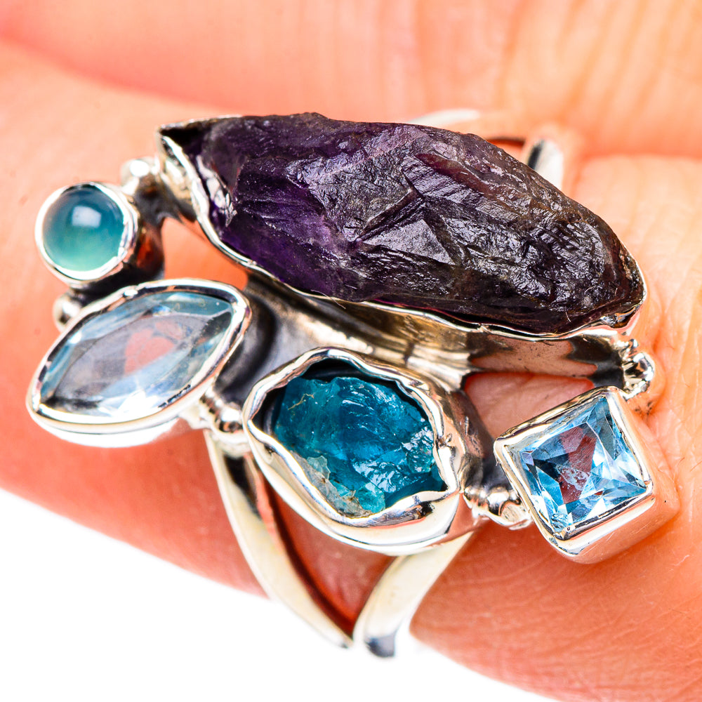 Amethyst Rings handcrafted by Ana Silver Co - RING95208