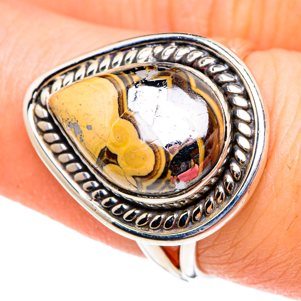 Schalenblende Rings handcrafted by Ana Silver Co - RING95221