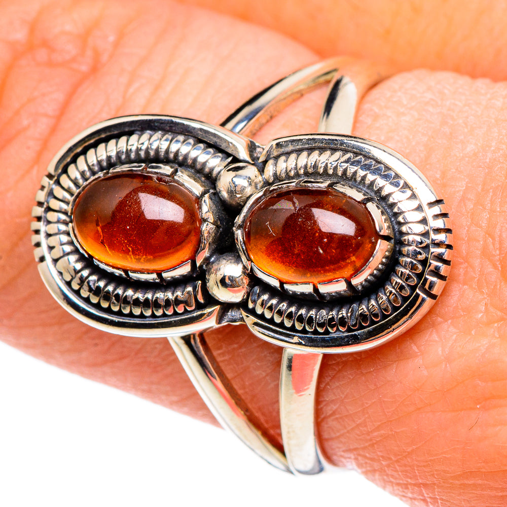 Carnelian Rings handcrafted by Ana Silver Co - RING95246