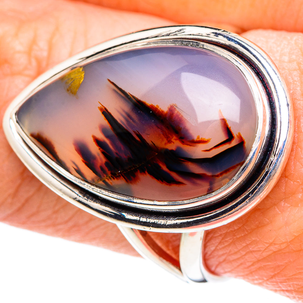 Montana Agate Rings handcrafted by Ana Silver Co - RING95251
