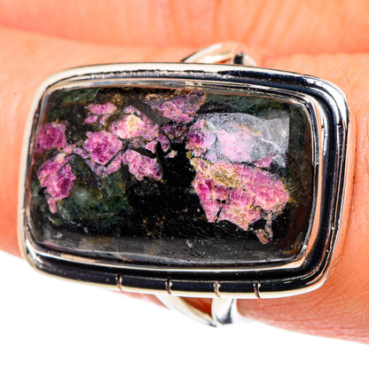 Russian Eudialyte Rings handcrafted by Ana Silver Co - RING95262