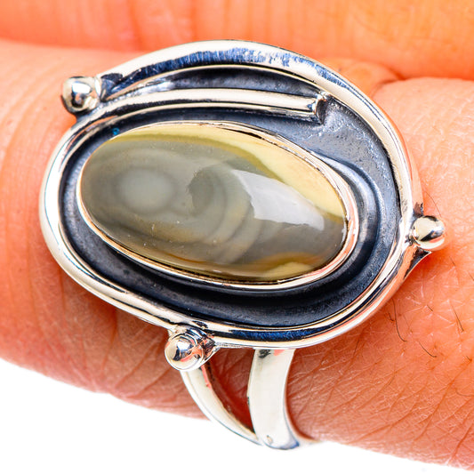 Willow Creek Jasper Rings handcrafted by Ana Silver Co - RING95281