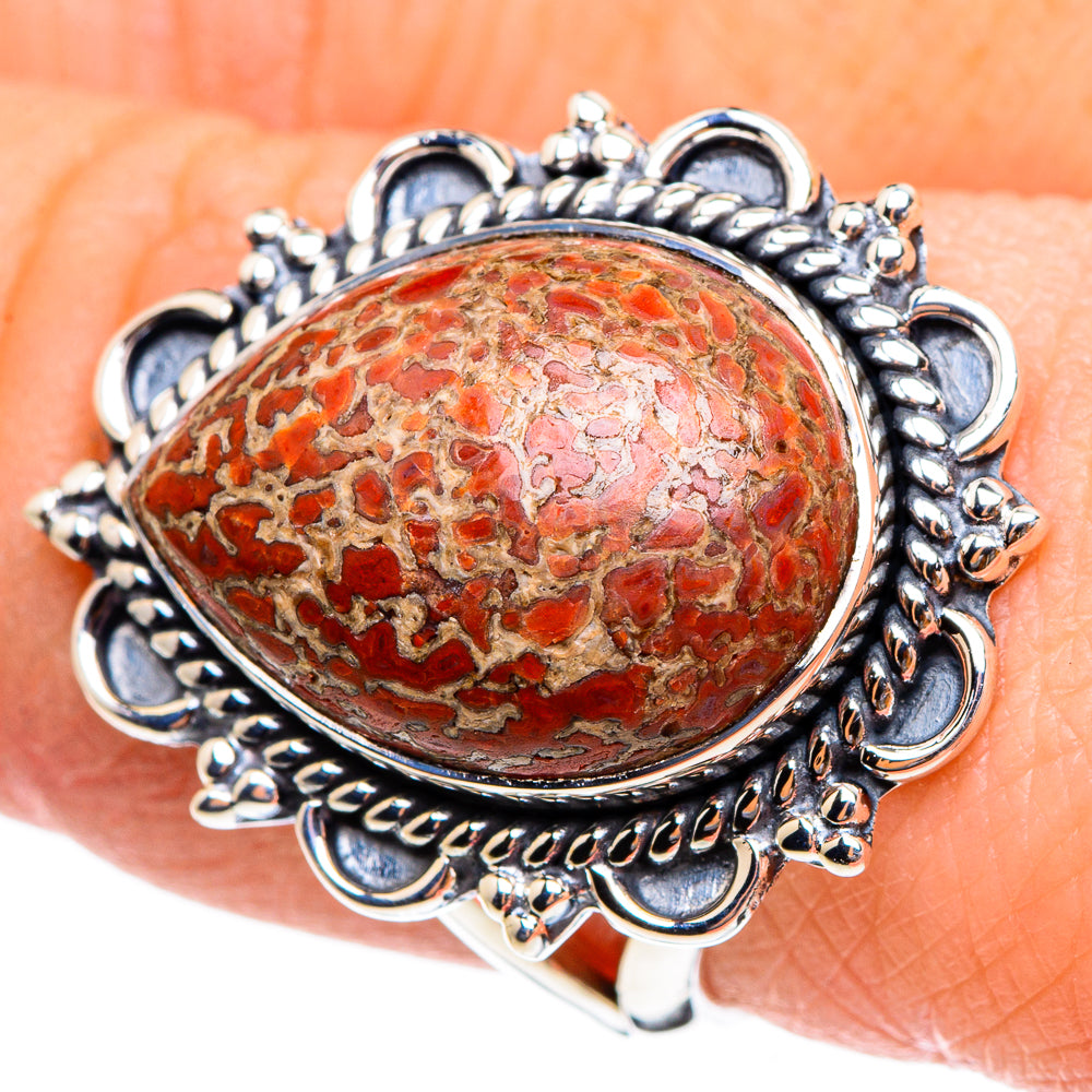 Dinosaur Bone Rings handcrafted by Ana Silver Co - RING95282