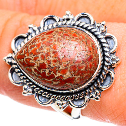 Dinosaur Bone Rings handcrafted by Ana Silver Co - RING95282
