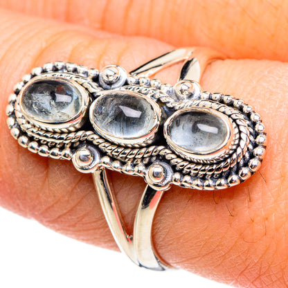 Aquamarine Rings handcrafted by Ana Silver Co - RING95290
