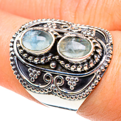 Aquamarine Rings handcrafted by Ana Silver Co - RING95292