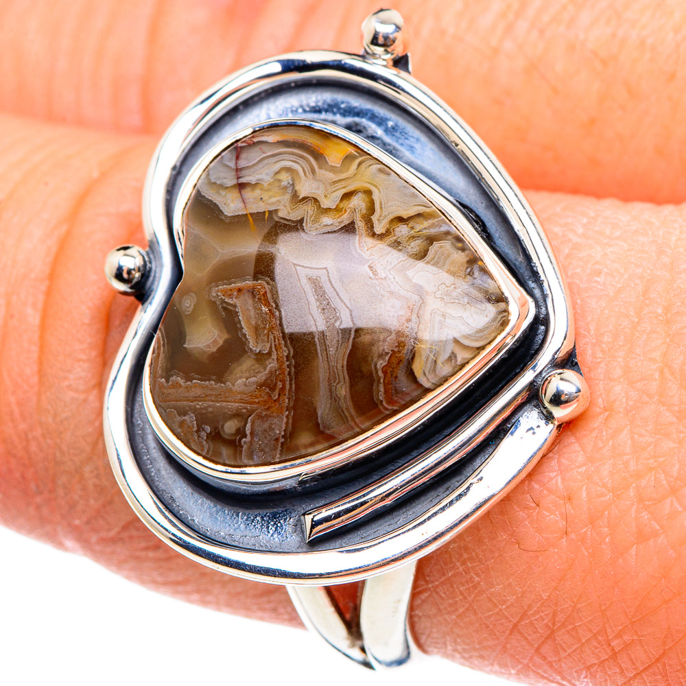 Ocean Jasper Rings handcrafted by Ana Silver Co - RING95313