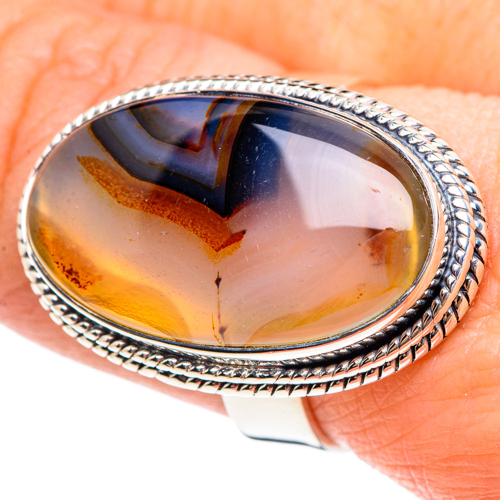Montana Agate Rings handcrafted by Ana Silver Co - RING95316