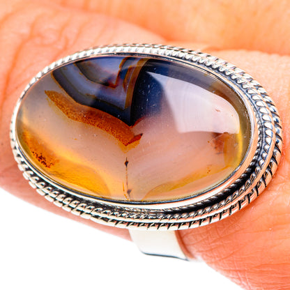 Montana Agate Rings handcrafted by Ana Silver Co - RING95316