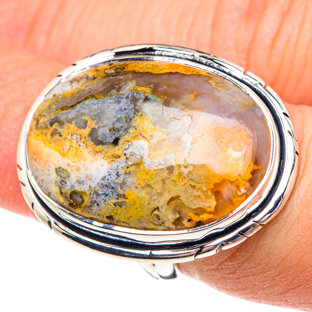 Ocean Jasper Rings handcrafted by Ana Silver Co - RING95321