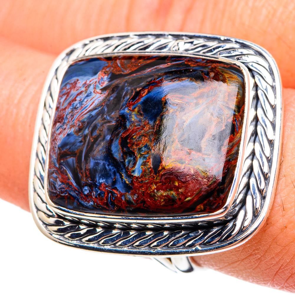 Pietersite Rings handcrafted by Ana Silver Co - RING95332