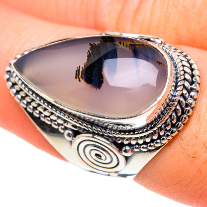 Montana Agate Rings handcrafted by Ana Silver Co - RING95334