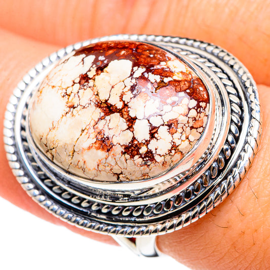 Wild Horse Jasper Rings handcrafted by Ana Silver Co - RING95370
