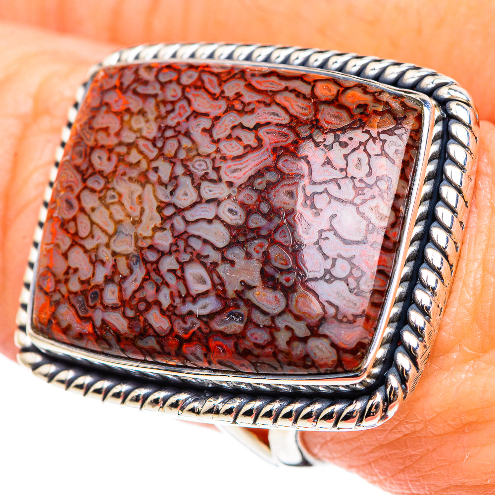 Dinosaur Bone Rings handcrafted by Ana Silver Co - RING95372