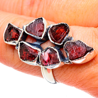 Garnet Rings handcrafted by Ana Silver Co - RING95383