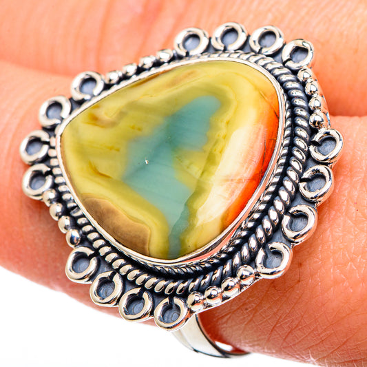 Willow Creek Jasper Rings handcrafted by Ana Silver Co - RING95395