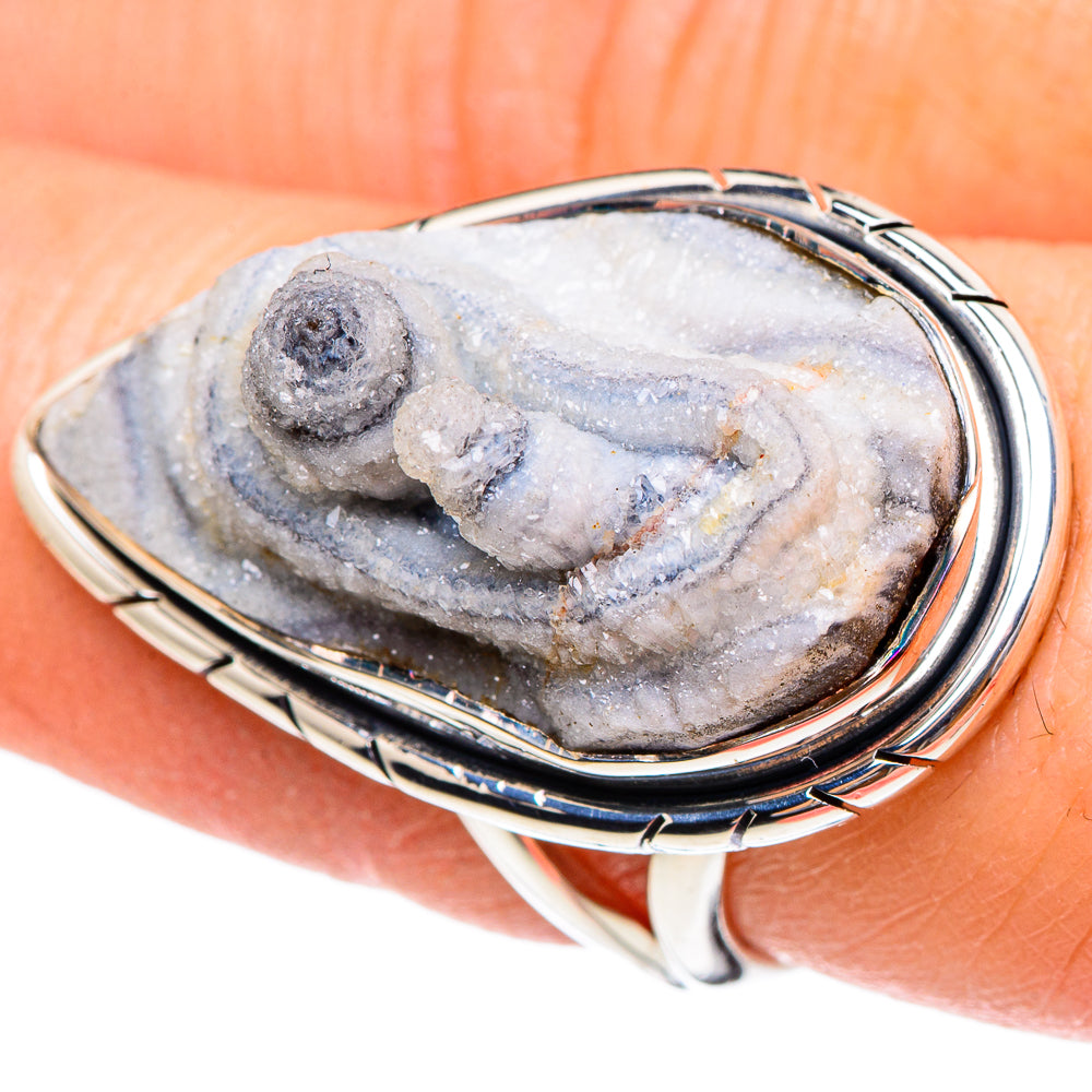 Desert Druzy Rings handcrafted by Ana Silver Co - RING95398