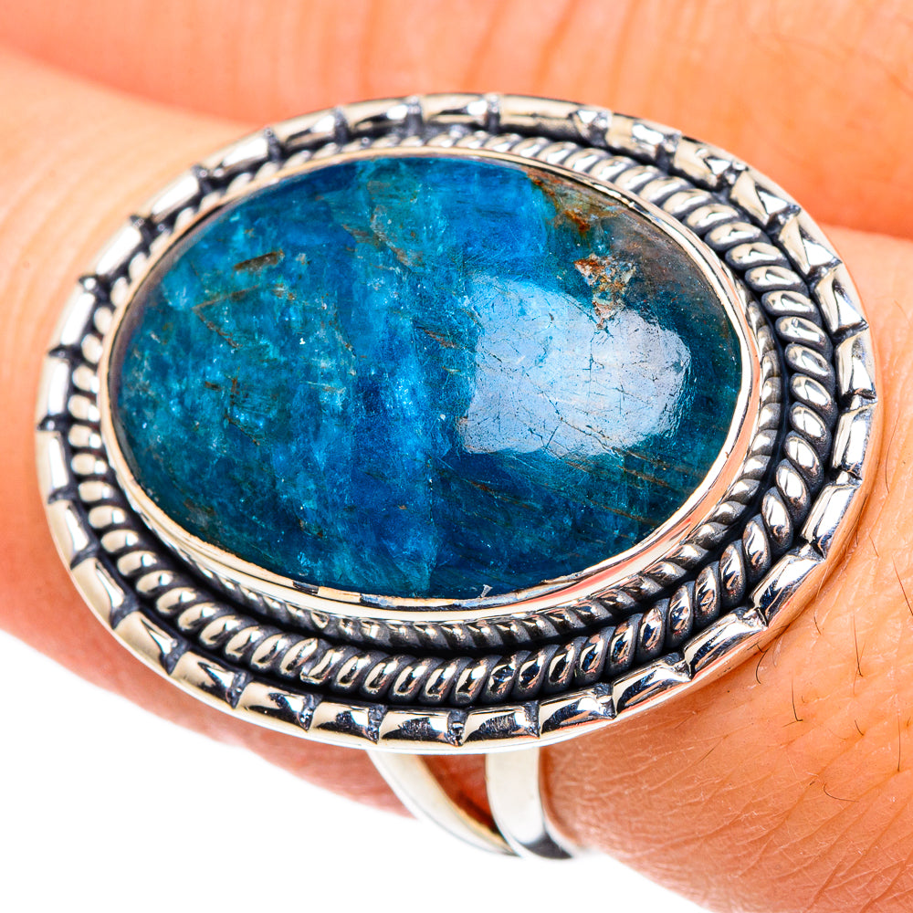 Apatite Rings handcrafted by Ana Silver Co - RING95402