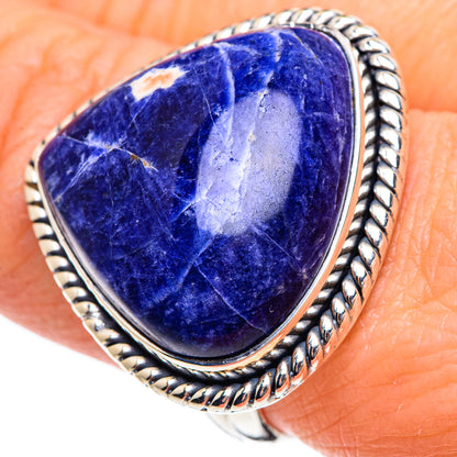 Sodalite Rings handcrafted by Ana Silver Co - RING95403