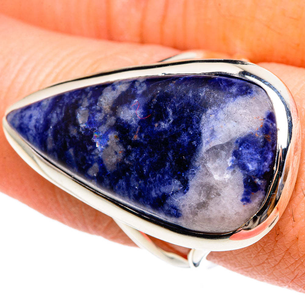 Sodalite Rings handcrafted by Ana Silver Co - RING95411