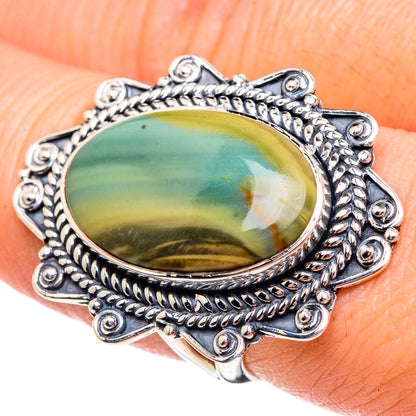 Willow Creek Jasper Rings handcrafted by Ana Silver Co - RING95422
