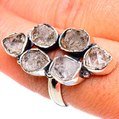 Herkimer Diamond Rings handcrafted by Ana Silver Co - RING95454