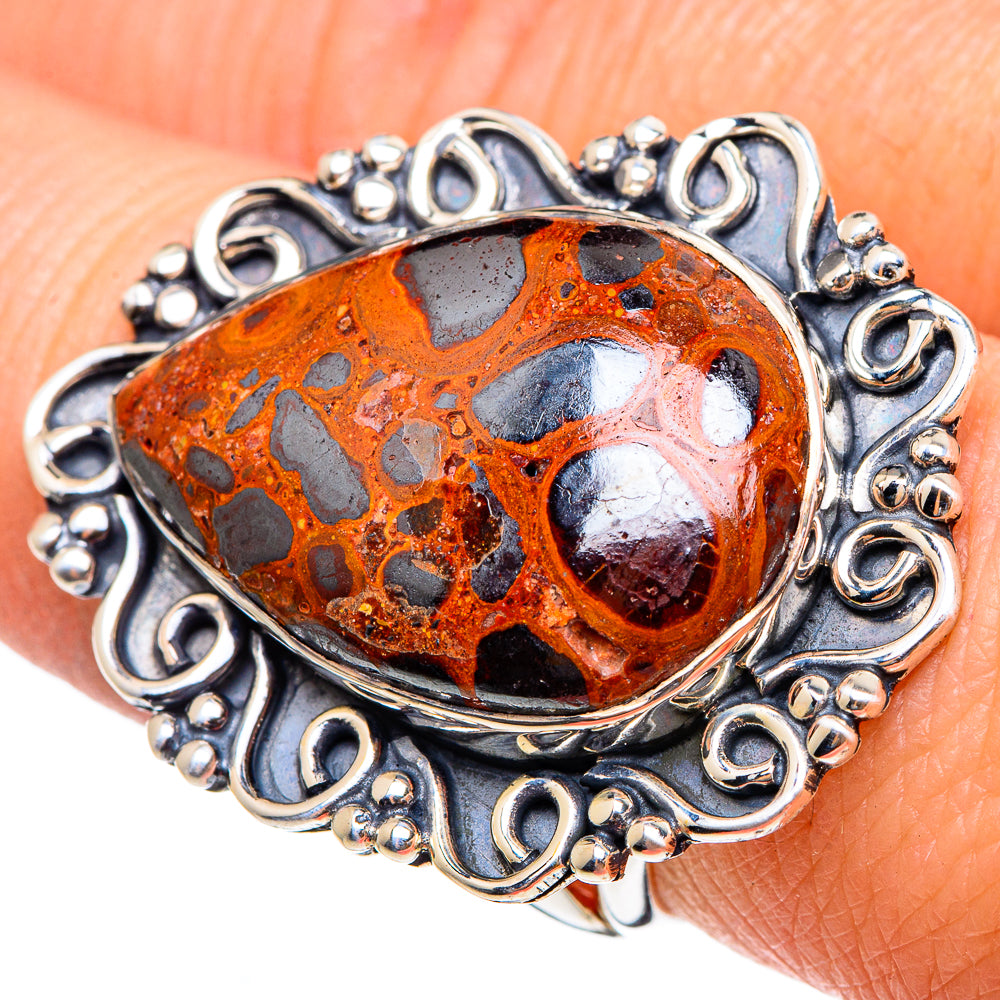 Bauxite Rings handcrafted by Ana Silver Co - RING95478