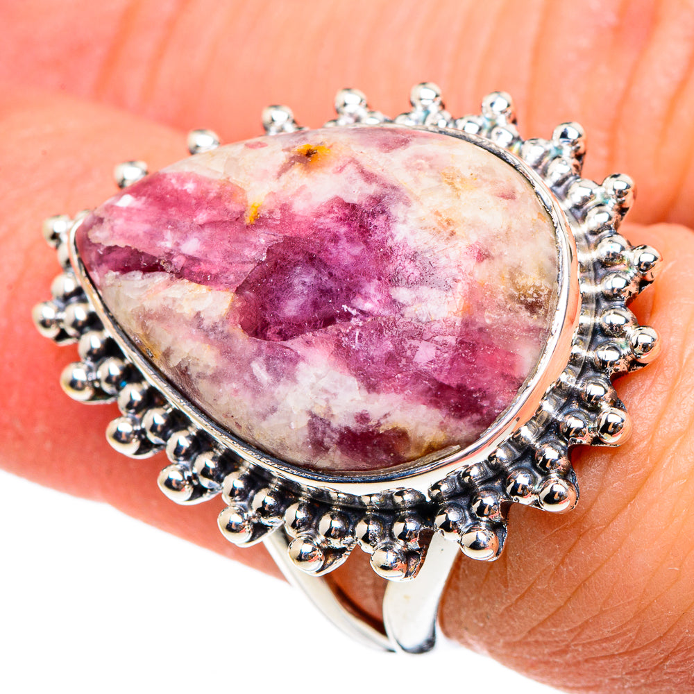Thulite Rings handcrafted by Ana Silver Co - RING95485