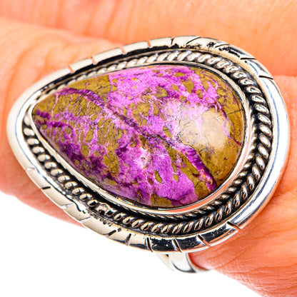 Stichtite Rings handcrafted by Ana Silver Co - RING95489