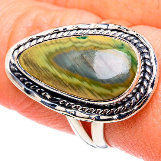 Willow Creek Jasper Rings handcrafted by Ana Silver Co - RING95510