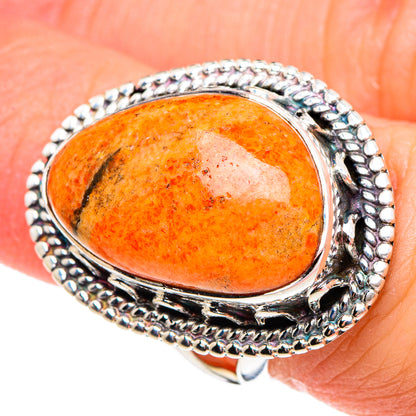 Sponge Coral Rings handcrafted by Ana Silver Co - RING95515