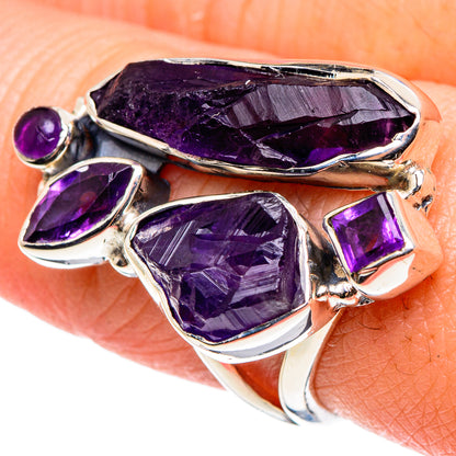 Amethyst Rings handcrafted by Ana Silver Co - RING95520