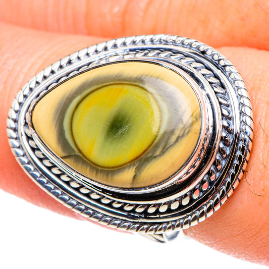 Willow Creek Jasper Rings handcrafted by Ana Silver Co - RING95526
