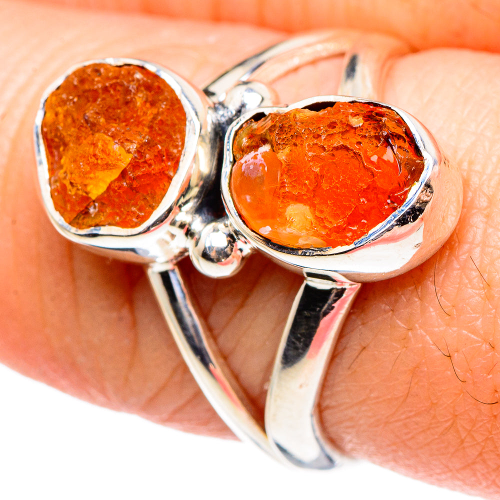 Carnelian Rings handcrafted by Ana Silver Co - RING95541