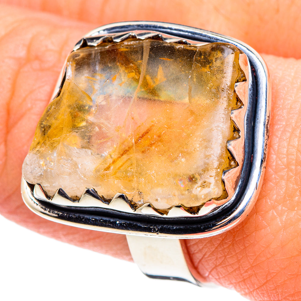 Citrine Rings handcrafted by Ana Silver Co - RING95542